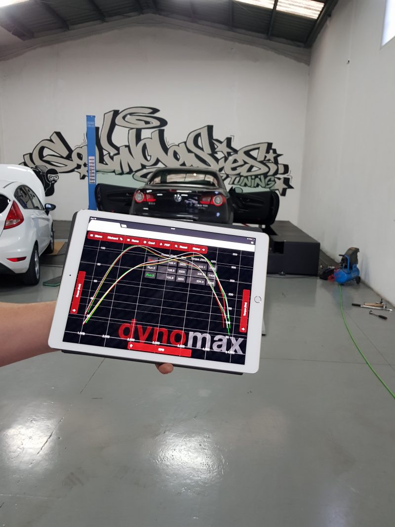 Dynomax Dynomax 4×4 testbank op komst Chiptuning EGR Roetfilter Adblue 123performer Zottegem